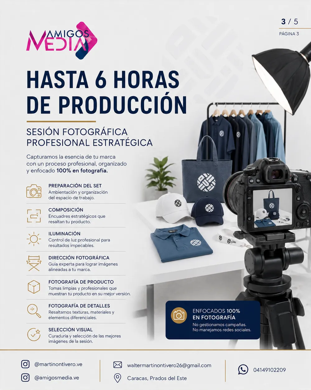 Lámina 3: hasta 6 horas de producción